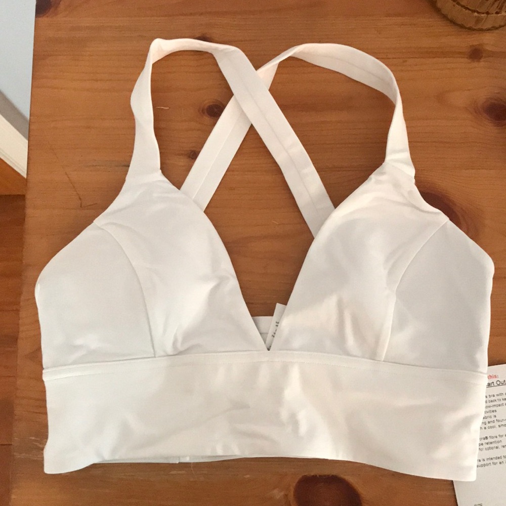 Lululemon sweat your heart out bra